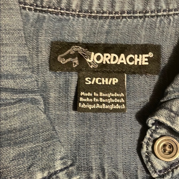 Denim Button-Up Shirt by Jacob - Picture 3 of 4